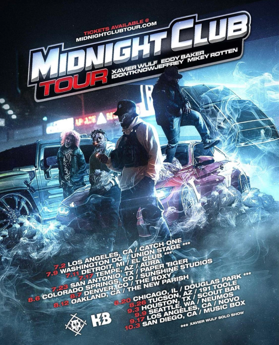 Midnight Club Tour.