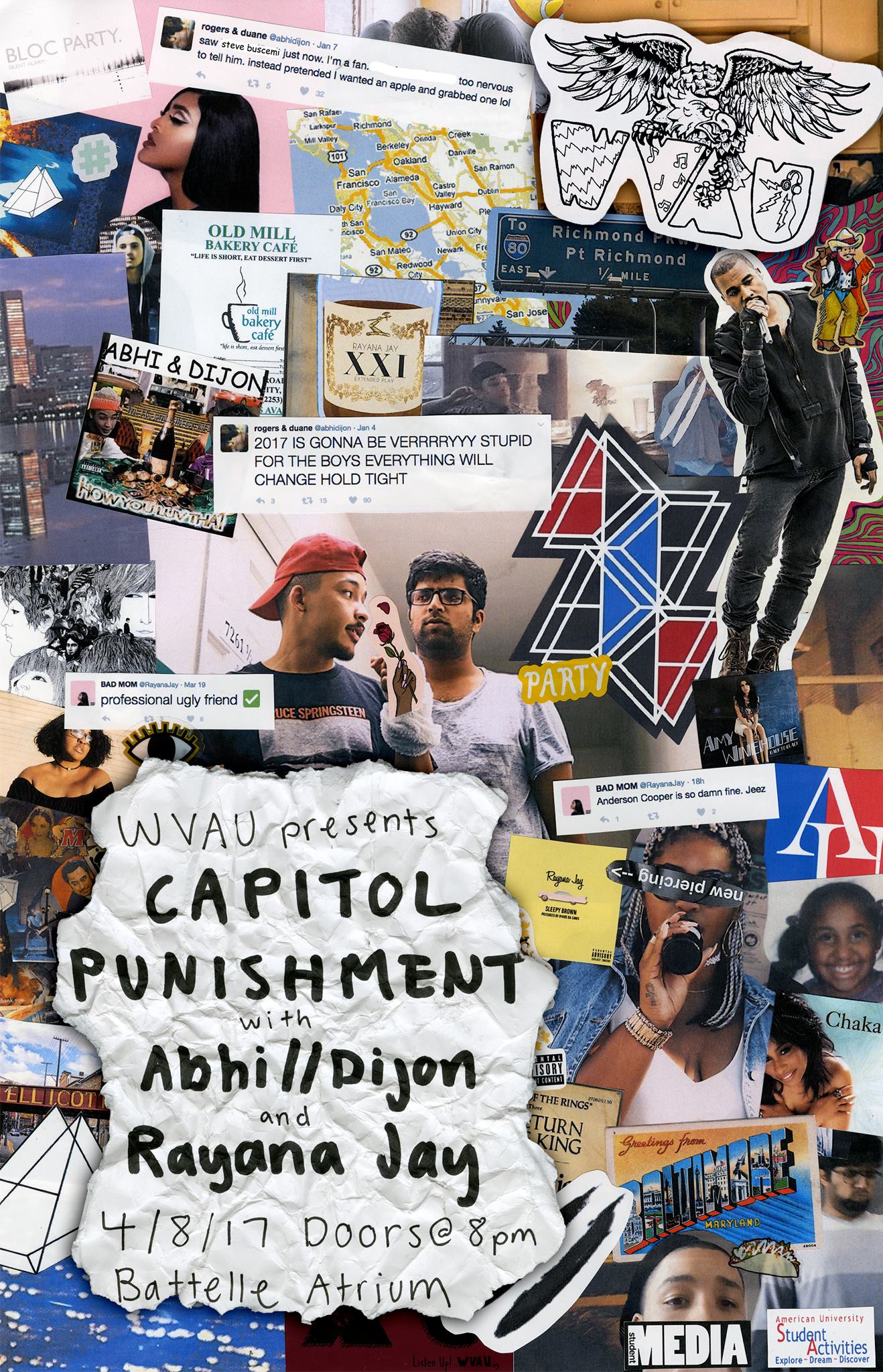 WVAU PRESENTS: Abhi//Dijon & Rayana Jay on 4.8.17