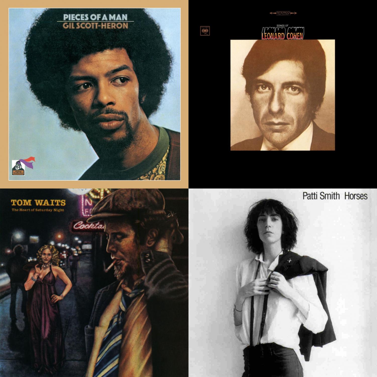 Four Albums for National Poetry Month